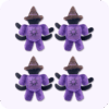 Azure Plush 4PCS