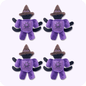 Azure Plush 4PCS